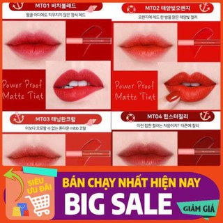 [Có sẵn] Son kem lì Black Rouge Power Proof Matte Tint *