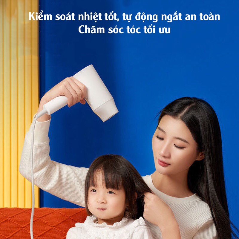 Máy Sấy Tóc XIAOMI SHOWSEE Bổ Sung Ion Âm - Máy Sấy Tóc Công Suất Lớn 1800W - BH 6 Tháng