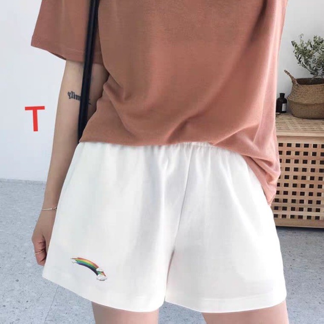 Quần đùi nữ cầu vồng TT12