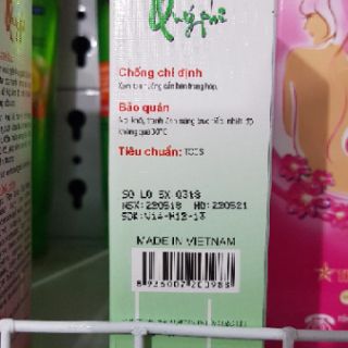 DUNG DỊCH VỆ SINH PHỤ NỮ QUÝ PHI 120ML