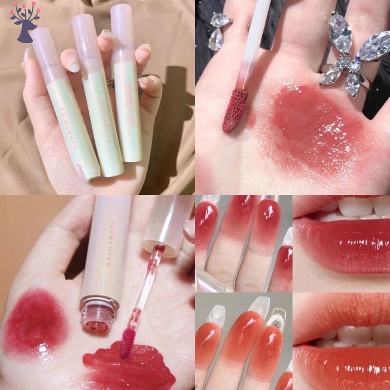 [Hàng mới về] Son bóng ánh nhũ lấp lánh chất son lâu trôi chống thấm nước hiệu quả