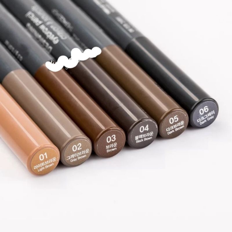 Chì Kẻ Mày 2 Đầu The Face Shop Designing Eyebrow Pencil