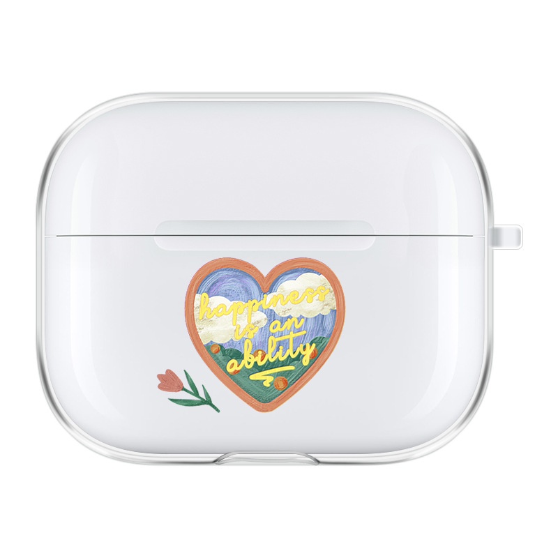 Ốp Hộp Đựng Tai Nghe Nhét Tai tpu Trong Suốt Cho Airpods Pro 2/3 RK CASE RK CASE