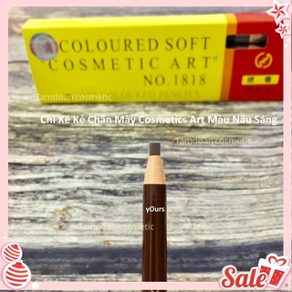 🍒🍒Chì Xé Kẻ Chân Mày Cosmetic Art Eyebrow Pencil Nâu Sáng🍒🍒