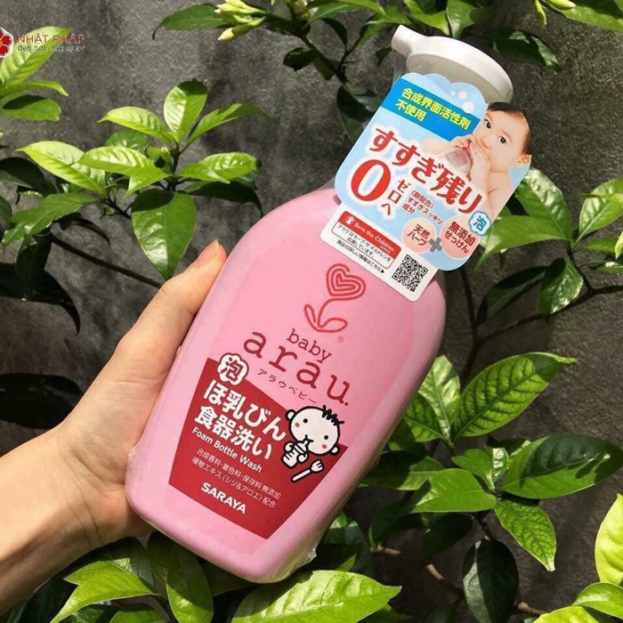 NƯỚC RỬA BÌNH ARAU CHAI 500ML/ TÚI 450ML