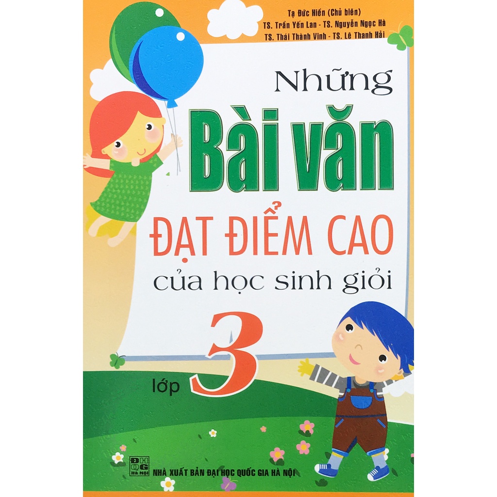 Sách - Những Bài Văn Đại Điểm Cao Của Học Sinh Giỏi Lớp 3