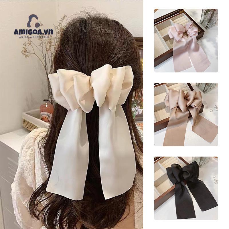 ✨✨Kẹp Tóc Thắt Nơ Sợi Vải Cho Nữ