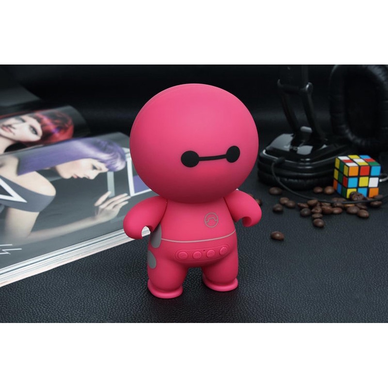 Hoạt Hình Loa Bluetooth Không Dây Mini Hình Baymax