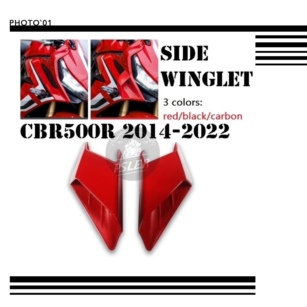 Cánh Gió Chất Lượng Cao Dành Cho Honda CBR500R 2022 2021 2020 2019 CBR 500R CBR 500 R 2014-2022
