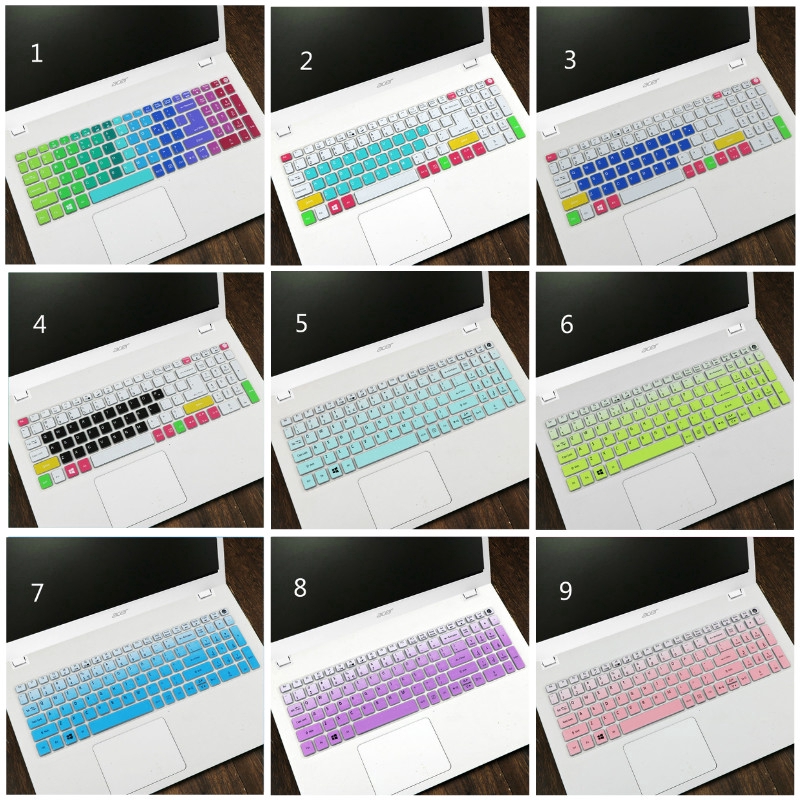 Miếng Dán Bàn Phím Silicon 15.6 Inch Cho Acer E5-575G-51Sf A615 Tmp2510 Tx520 E5-576G