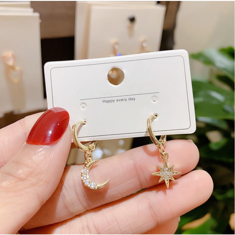 Khuyên Tai Nữ Trang Tạo Hình Độc Đáo