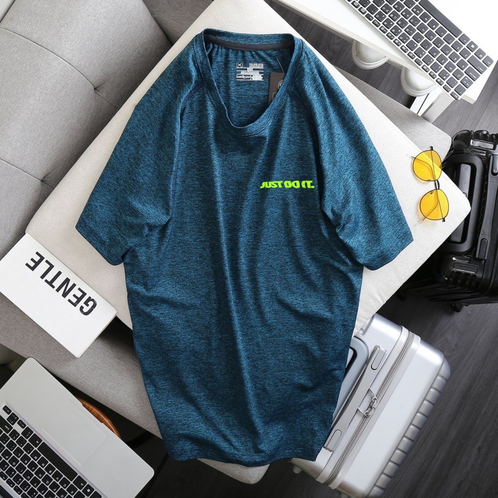 Áo thun nam thể thao bigsize - thun đốm in 80-130kg jus t