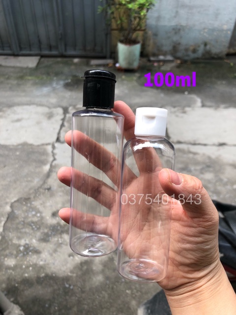 Chai nắp bật cỡ 30ml/50ml/100ml/250ml/300ml/500ml