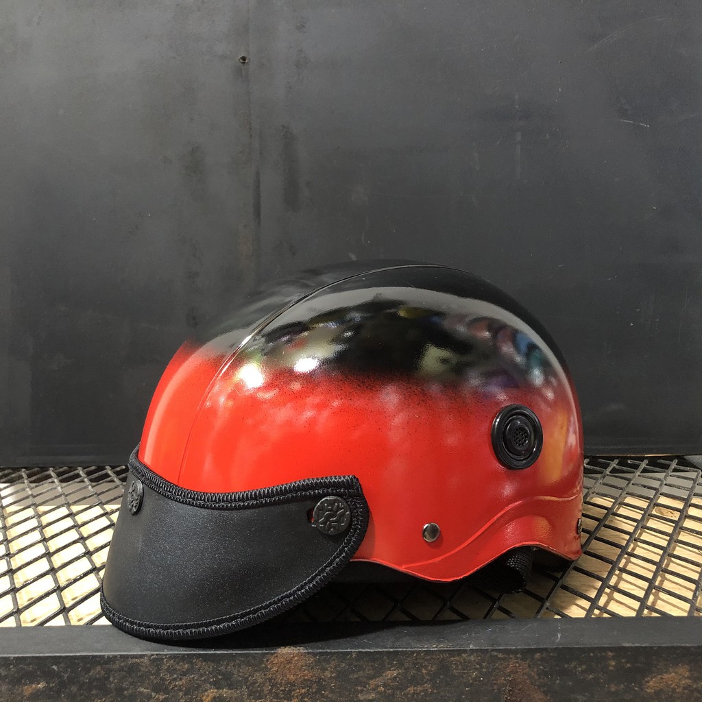 | 𝗥𝗲𝗱 𝐂𝐨𝐥𝐥𝐞𝐜𝐭𝐢𝐨𝐧 | Mũ Bảo Hiểm Thời Trang Sơn Màu Đỏ Phổ Thông Unisex