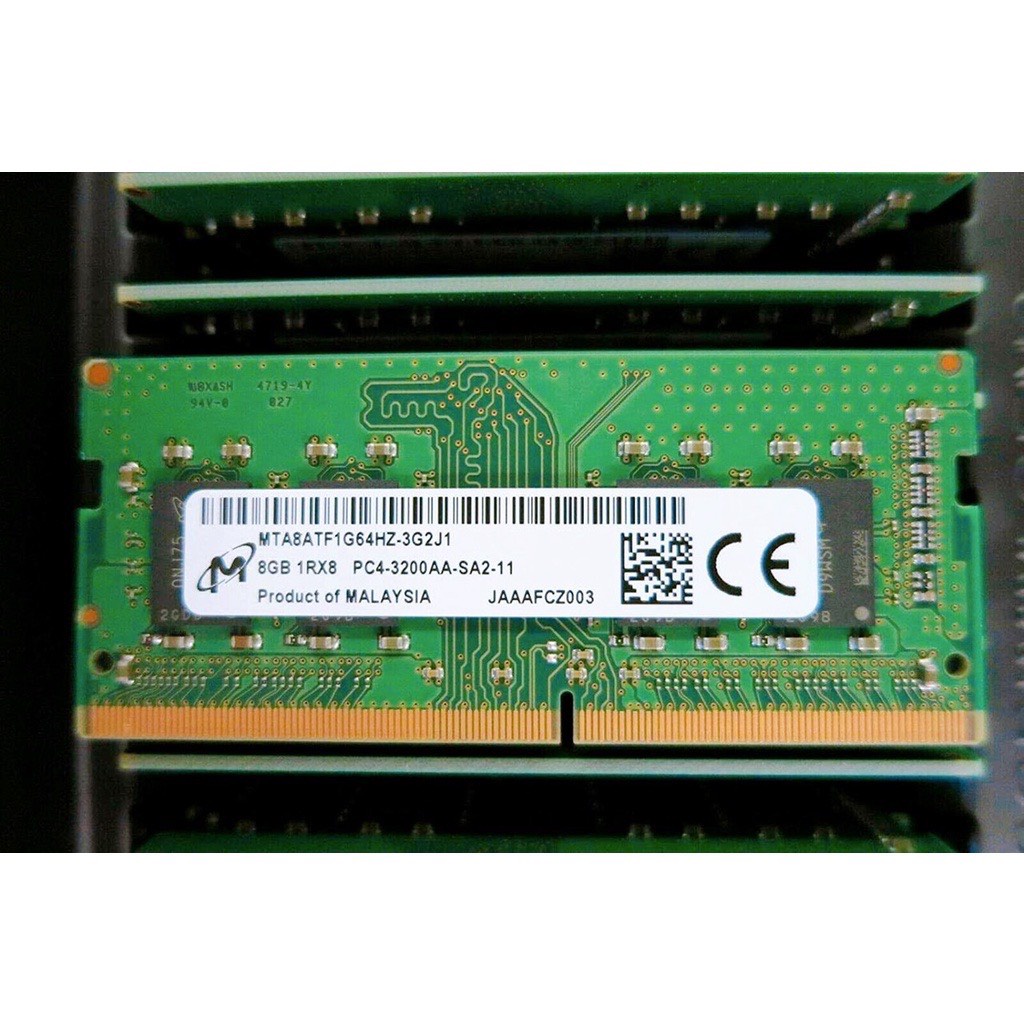 Ram Laptop Micron 8GB DDR4 3200MHz Chính Hãng - Bảo hành 36 tháng