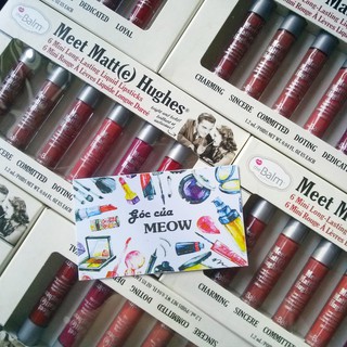 Set son THE BALM meet matte hughes 6 thỏi mini Version 1