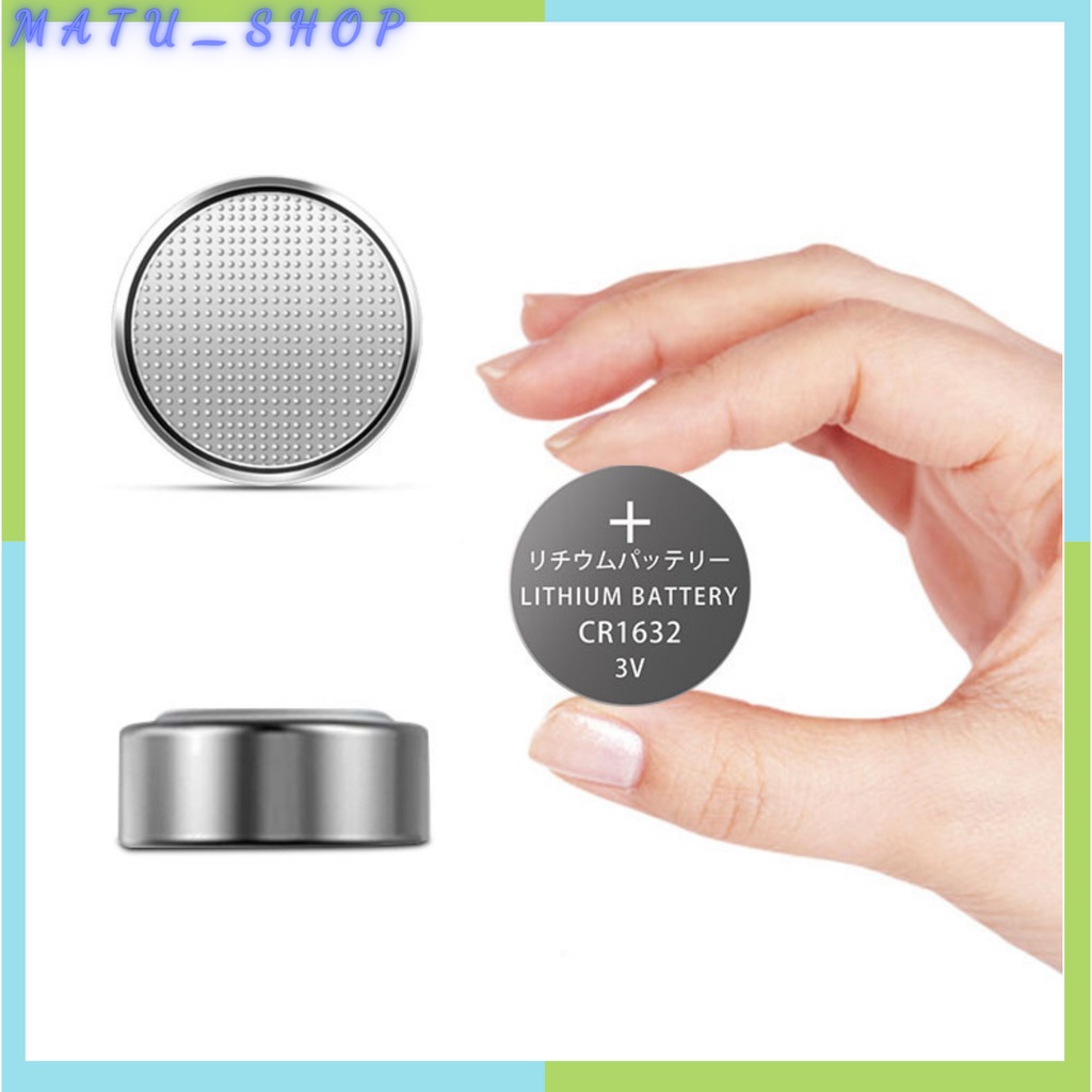 Pin CR1632 CR1225 CR2016 CR1220 CR1620 CR2025 CR2032 3V cảm biến áp suất lốp ô tô van ngoài