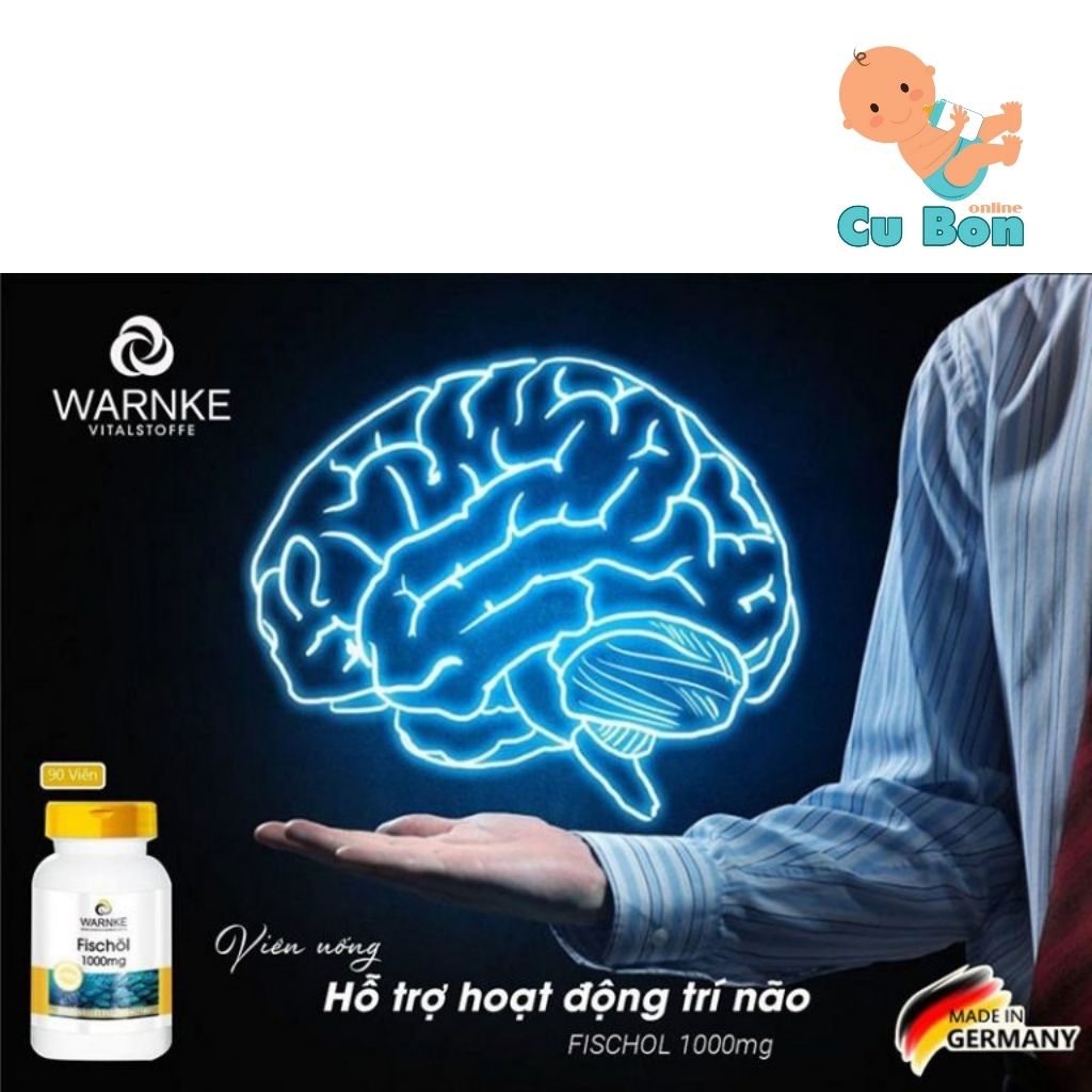 Dầu Cá Warnke Fischol Omega3 1000mg của Đức cải thiện trí nhớ, tăng khả năng tập trung, tăng cường thị lực, ngừa lão hóa