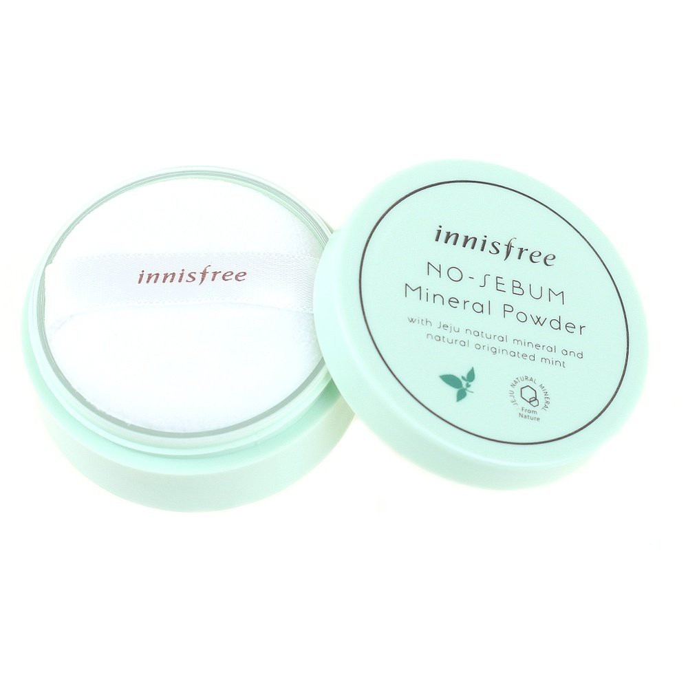 [MẪU MỚI] Phấn Phủ Kiềm Dầu Innisfree No Sebum Mineral Powder 5g