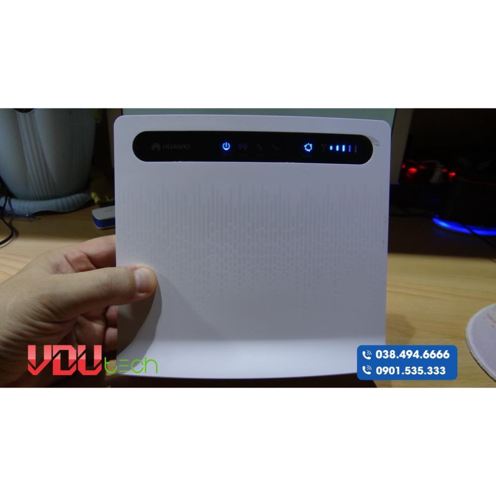 Modem Wifi 4G - Huawei B593, 32 user, 4 cổng LAN (Không kèm anten) | BigBuy360 - bigbuy360.vn