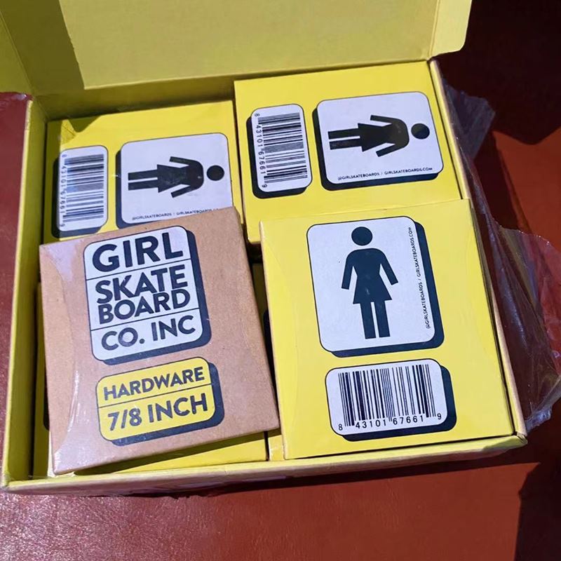 Bộ Đinh Ốc 8 Bu Lông + 8 Đinh Vít Cho Ván Trượt 7 / 8 ''