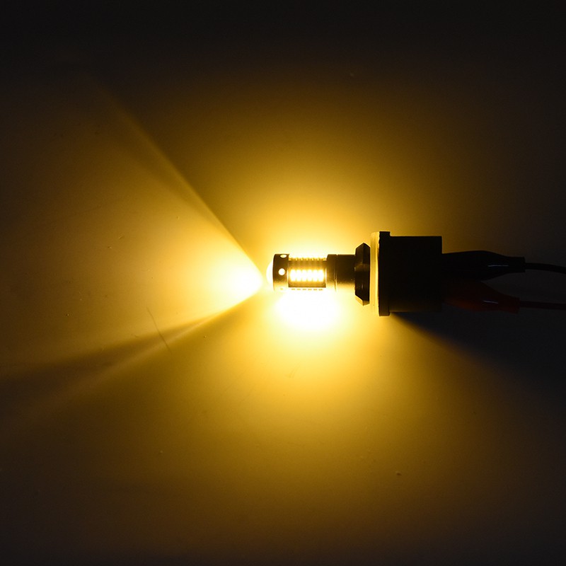 Set 2 bóng đèn LED H27 880 12V cho xe ô tô