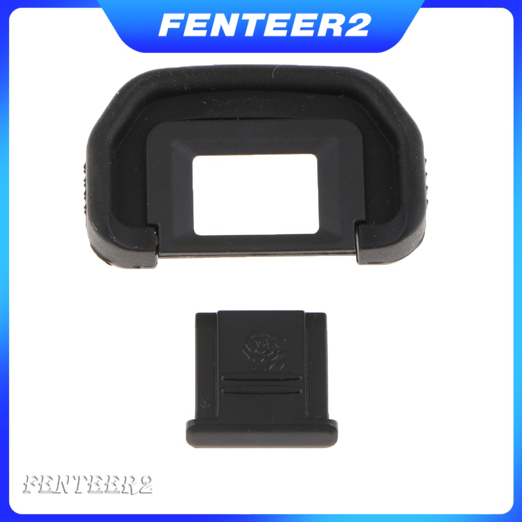 (Fenteer2 3c) Eyecup Viewfinder With Hot Shoe Cover For Canon Eos 6d Mark Ii