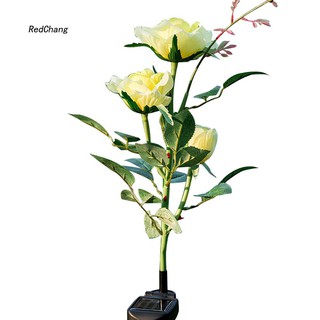 Hoa hồng Đèn LED năng lượng mặt trời  trang trí sân vườn