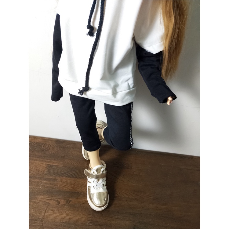 Quần dài và áo sweater tay dài cho búp bê tỷ lệ 1/6 1/3 1/4