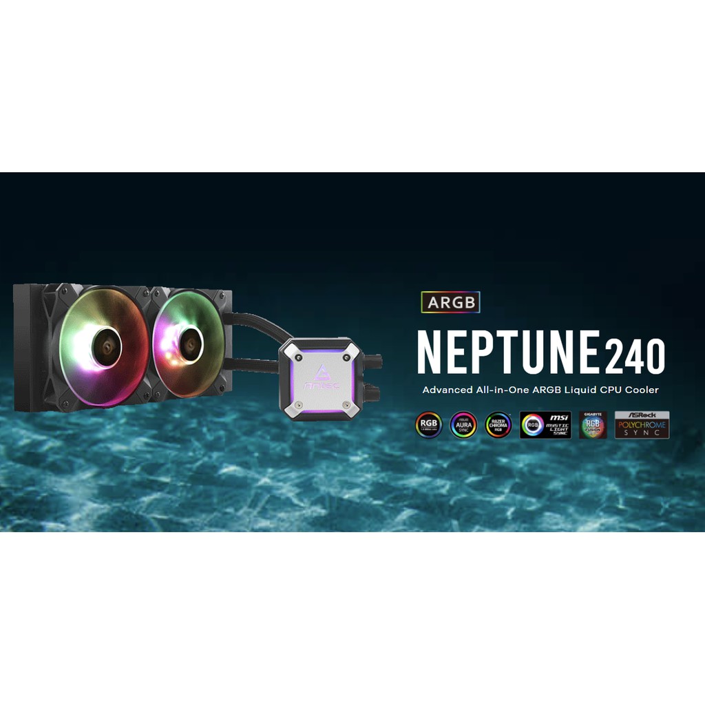 Tản nhiệt nước AIO Antec Neptune 240 A-RGB