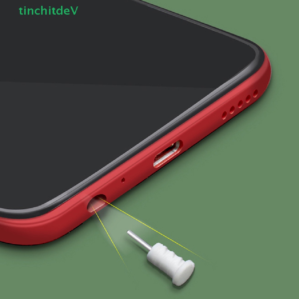 Set 10 Nút Cao Su Silicone Mini 3.5mm Chống Bụi Cho Jack Cắm Tai Nghe / Điện Thoại Thông Minh