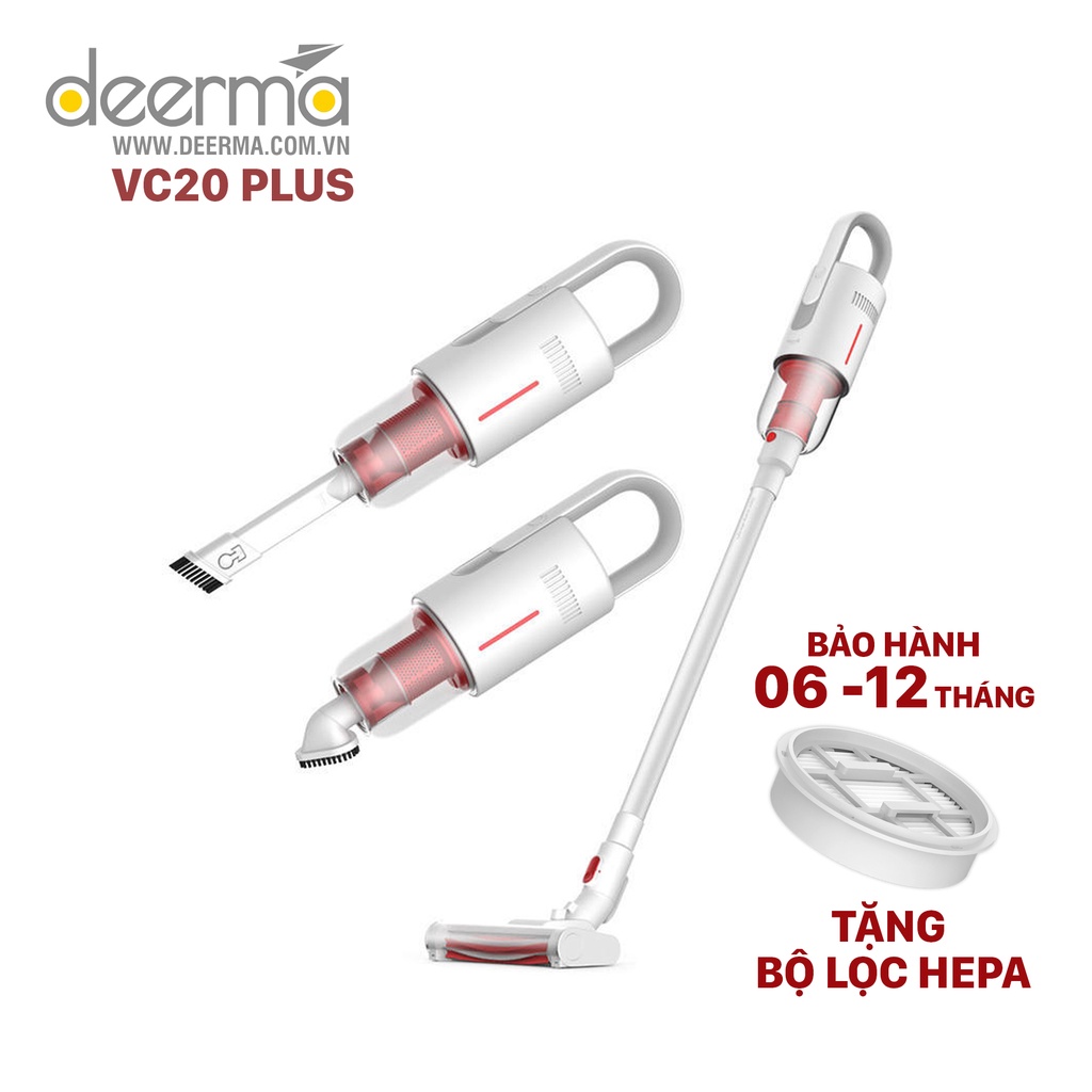 Máy hút bụi cầm tay không dây Deerma DEM VC20 Plus