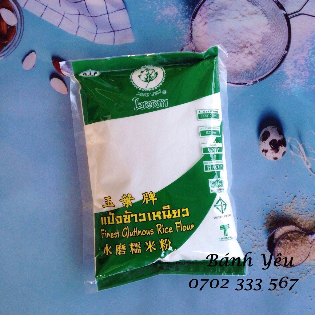 Bột nếp Thái làm bánh 400g - hiệu Jade Leaf - NL17
