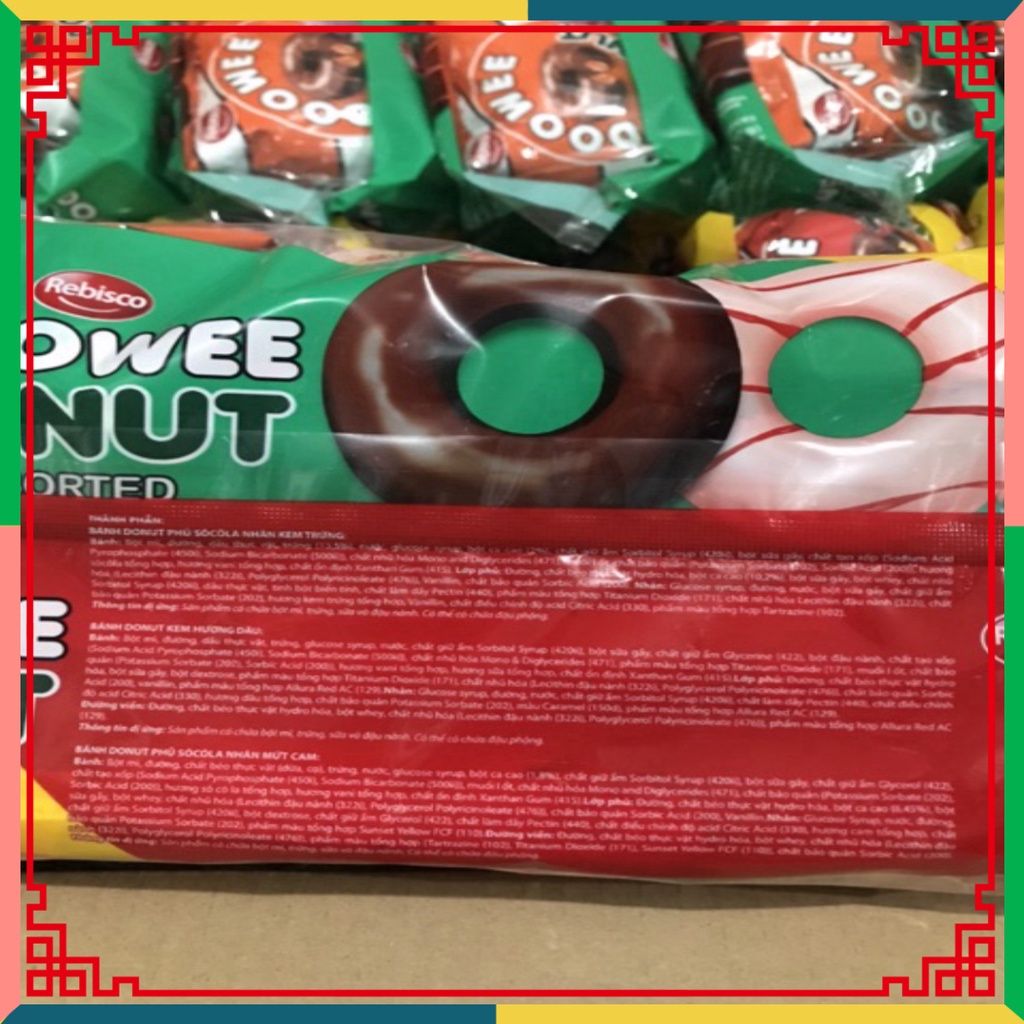 Bánh Donut Doowee hỗn tạp Nhiều Vị