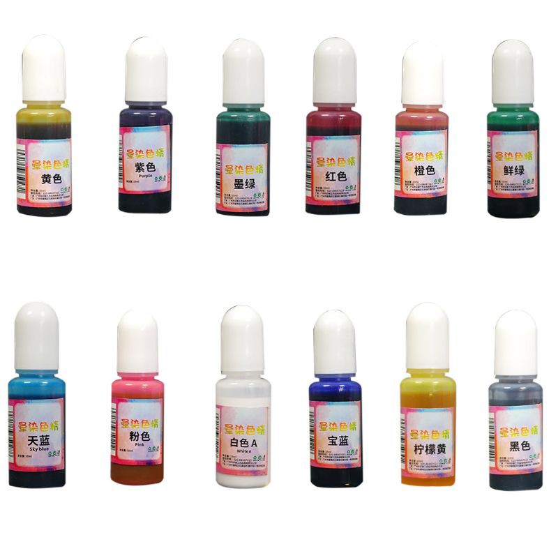 Set 12 Lọ Màu Nhuộm Trang Sức Chuyên Dụng