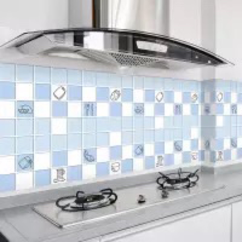 5M DECAL hoạ tiết tráng nhôm cho nhà tắm nhà bếp chống nước chịu nhiệt keo sẵn khổ 60cm
