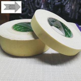 KEO 2 MẶT XỐP VÀNG