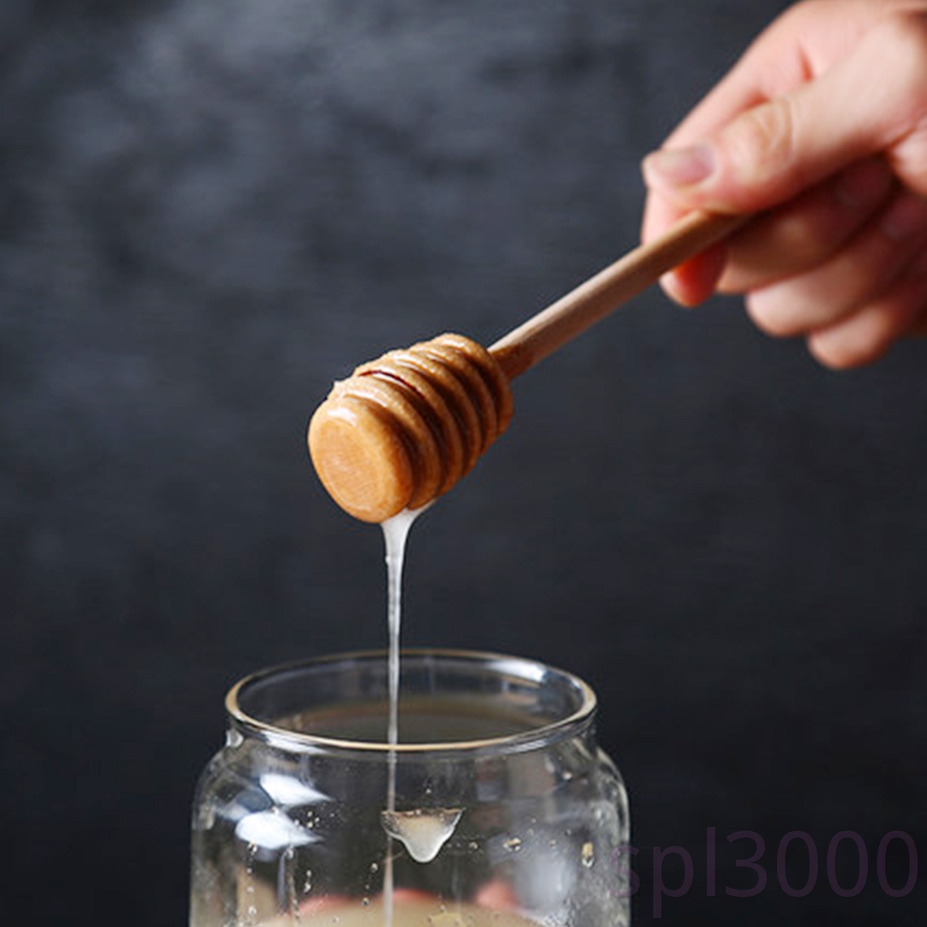 Thanh khuấy mật ong bằng gỗ
