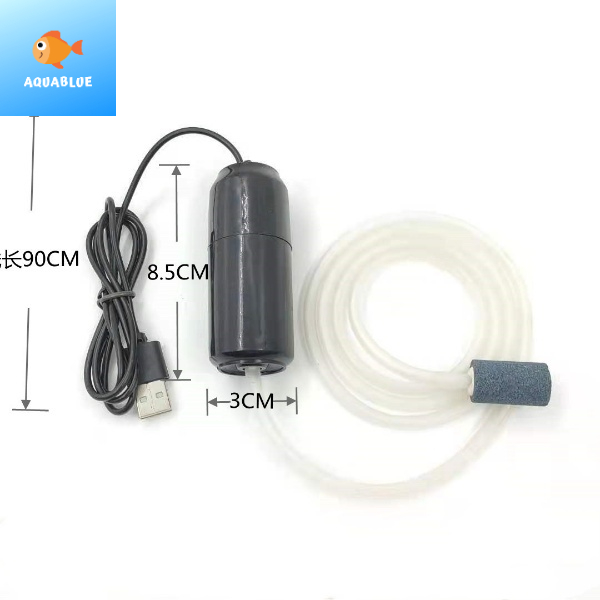 Máy Sủi Mini Kết Nối USB  - Sủi Oxy Cho Bể Cá Cảnh Siêu Êm, Siêu Tiện Lợi
