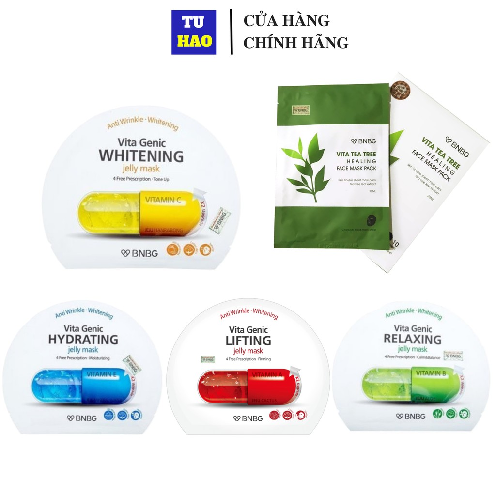 Bán lẻ Miếng Mặt nạ giấy cấp nước dưỡng ẩm BNBG Vita Genic Jelly Mask 30ml - Từ Hảo | BigBuy360 - bigbuy360.vn