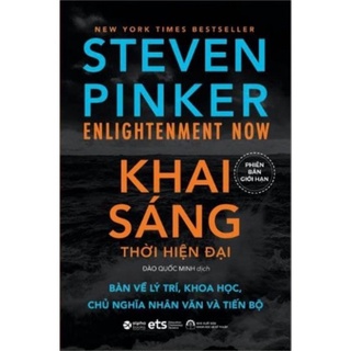 Sách Khai Sáng Thời Hiện Đại - Enlightenment Now  - BẢN QUYỀN