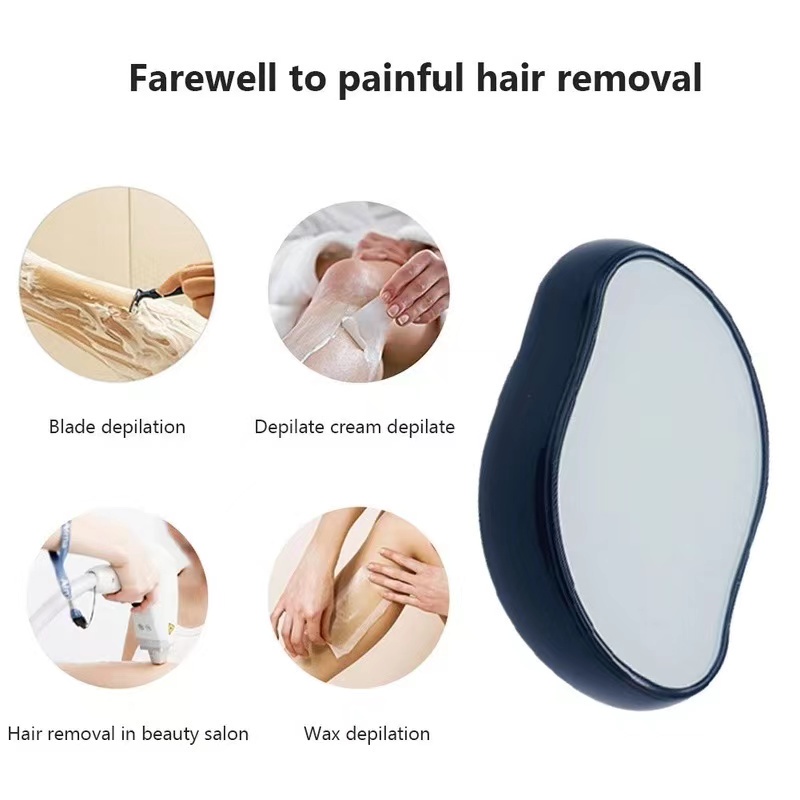 Dụng Cụ Tẩy Lông Mặt Kính An Toàn Không Đau Có Thể Tái Sử Dụng Cho Nam Và Nữ