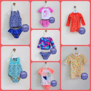 ĐỒ BƠI BÉ GÁI HIỆU CRAZY8/ TEA CHO BÉ TỪ 6M-3T