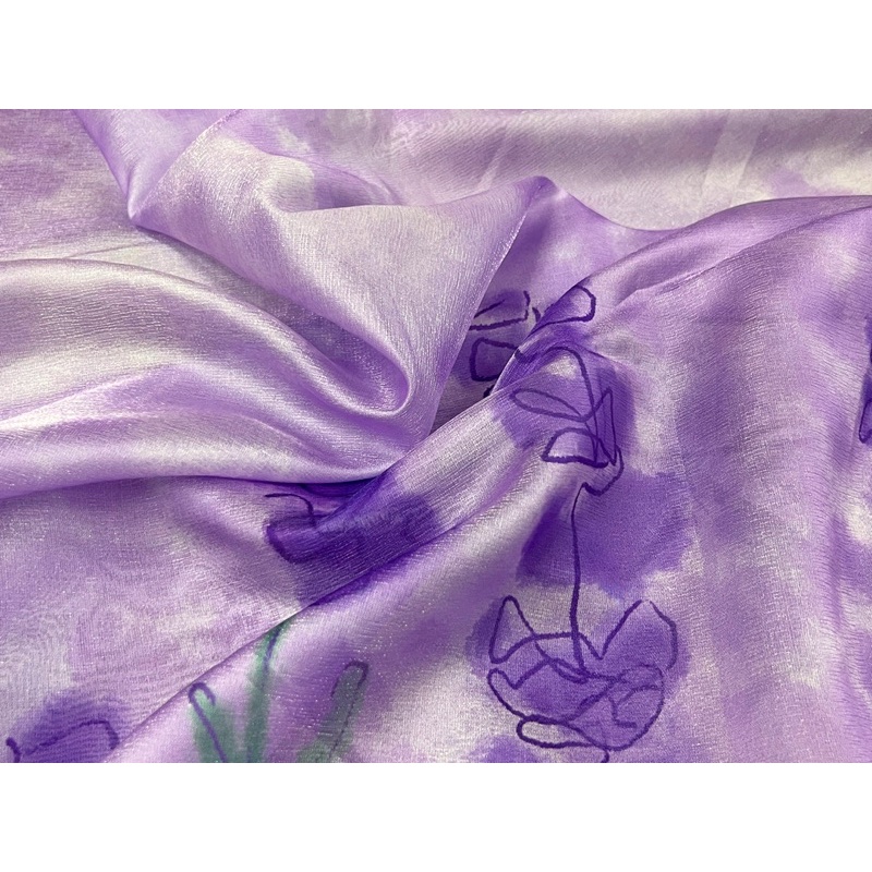 Tơ Ánh In Hoa Tím