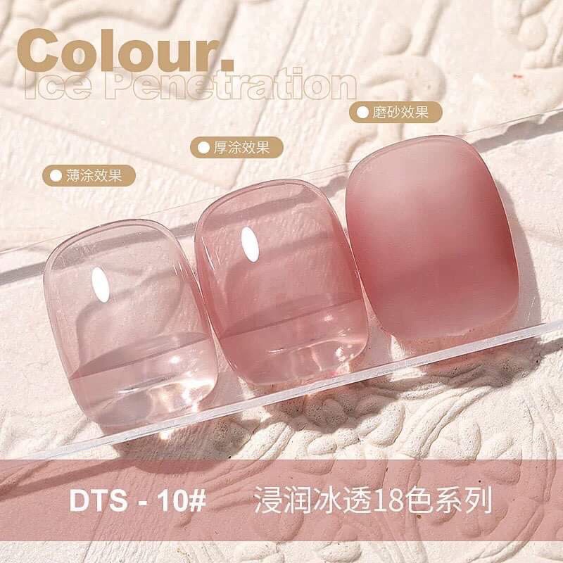 Sơn gel thạch As mã DTS set 18 chai dung tích 15ml