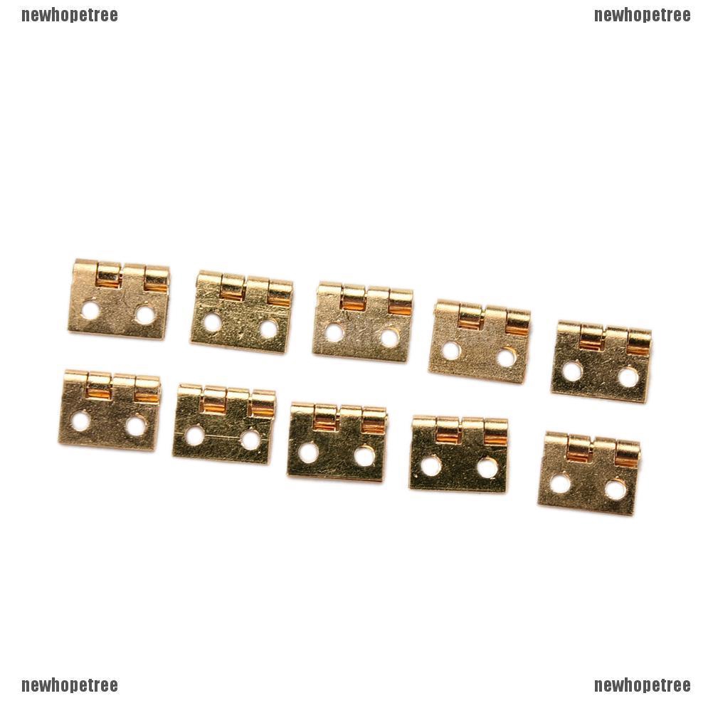 Set 20 Bản Lề Kim Loại Mini Tỉ Lệ 1 / 12 Trang Trí Nhà Búp Bê