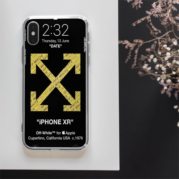 Ốp lưng xs max Off White cho nữ Iphone 7/7Plus/8/8Plus/X/Xs/Xs Max/11/11 Promax/12/12 Promax SUPPOD00296