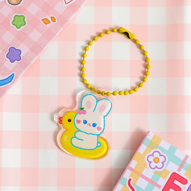 Móc khóa hình hoạt hình phong cách Hàn Quốc dễ thương