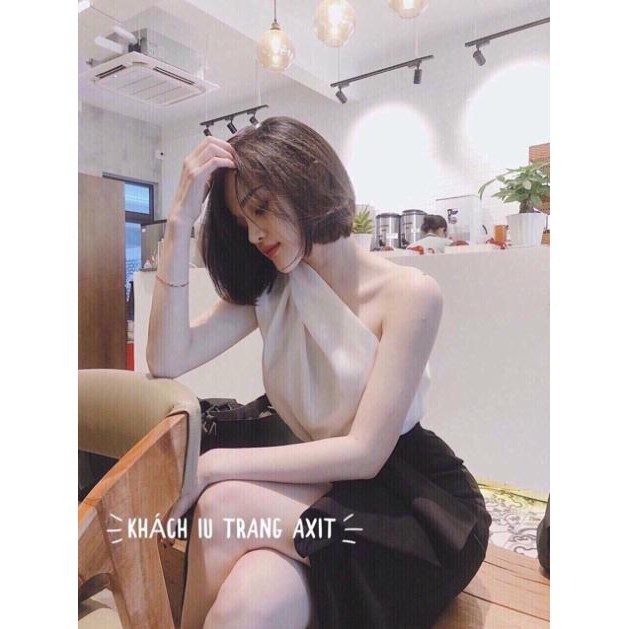 Sét áo lệch vai + CV body siêu xinh ( Free size dưới 56kg )