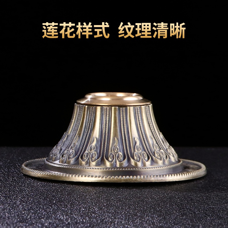 ▬Đế bánh xe cầu nguyện quay tay Phật Mật tông cung cấp cho Phật Đồ trang trí bằng đồng nguyên chất Đế hoa sen Đế trụ cầu nguyện Tây Tạng